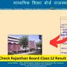 RBSE Class 12th Result 2024: Check Rajasthan Board Class 12 Arts, Commerce and Science Result. Revaluation details and more