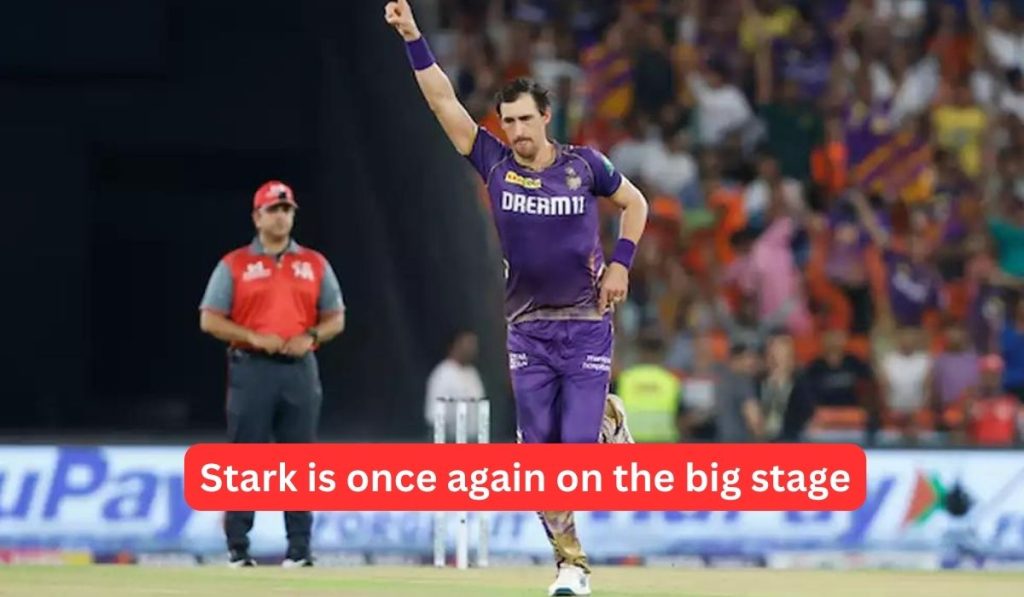 Stark is once again on the big stage