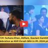 WATCH: Suhana Khan, AbRam, Gautam Gambhir's wild celebration as KKR thrash SRH in IPL 2024 playoffs