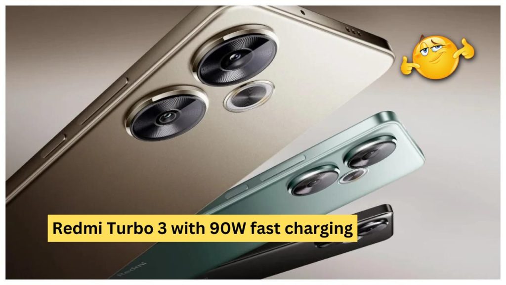 Redmi Turbo 3 with 90W fast charging and 20MP front camera launched, check full specifications