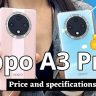 OPPO A3 Pro 24GB RAM MediaTek Dimensity 7050 Chipset Power, Know Price and specifications