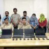 Gurugram police arrested fraudsters from a fake call center in the name of online sale of herbal medicines.