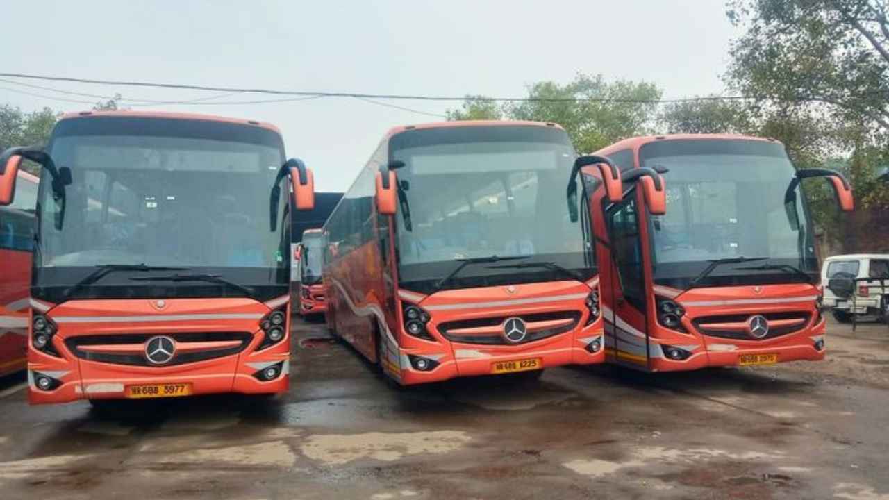 Mercedes buses will become the pride of Haryana Roadways, government will buy 1168 buses