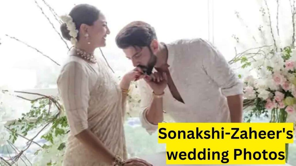 Exclusive pictures of Sonakshi-Zaheer's wedding: Shatrughan Sinha seen holding daughter's hand, applied tilak to son-in-law, actress wrote - now we are husband and wife