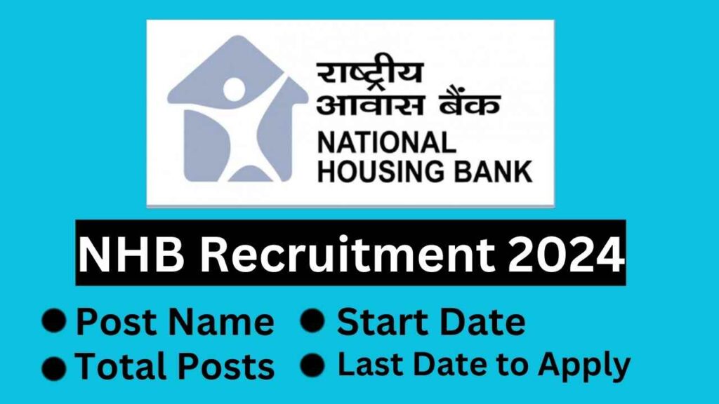 NHB Recruitment 2024: National Housing Bank Announces 48 Vacancies for 2024 Recruitment