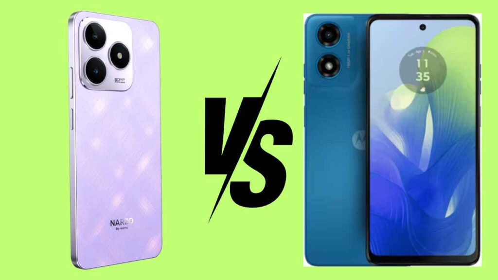 Realme Narzo N63 vs Moto G04s: Comparison of two entry-level smartphones