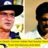 David Johnson Death: Former Indian fast bowler David Johnson fell from the balcony and died