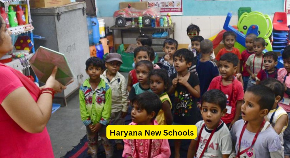 Haryana New Schools: Government will open more than 500 creche schools in Haryana, these facilities will be available