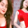 Indian Bhabhi Sexy Video: Indian Bhabhi gave killer poses in backless blouse, sexy video went viral in no time