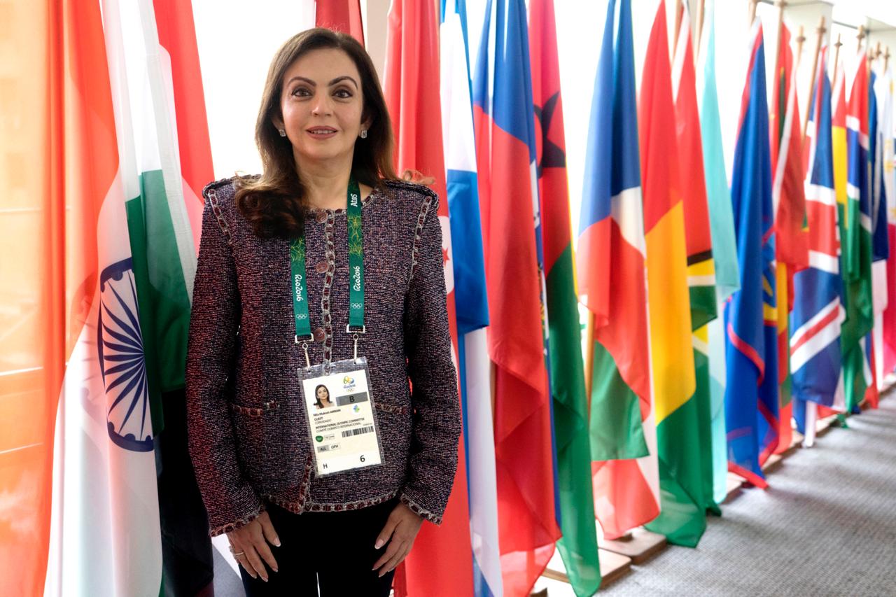 Mrs. Nita M. Ambani Re-Elected Unanimously as IOC Member