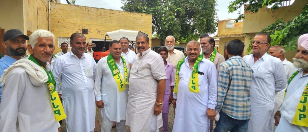 Many joined the JJP family under the leadership of Dr. Ajay Chautala