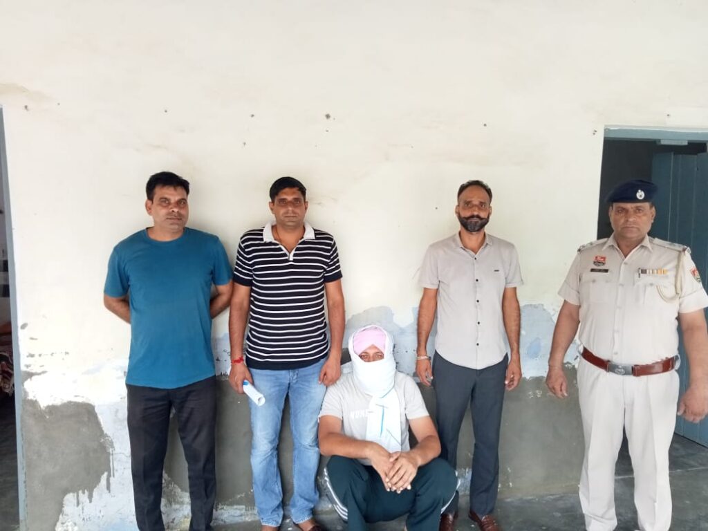 सिरसा पुलिस की नशा तस्कर पर बड़ी कार्रवाई, पंजाब का एक युवक करीब 30 लाख रुपए की 301 ग्राम हैरोइन(चिट्टा)सहित काबू।