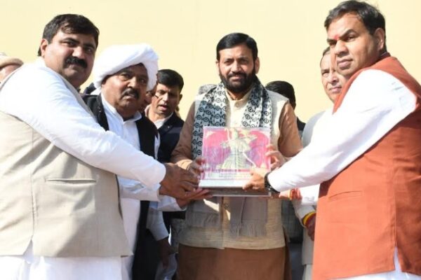 A delegation of Brahmin community met Chief Minister Nayab Singh Saini